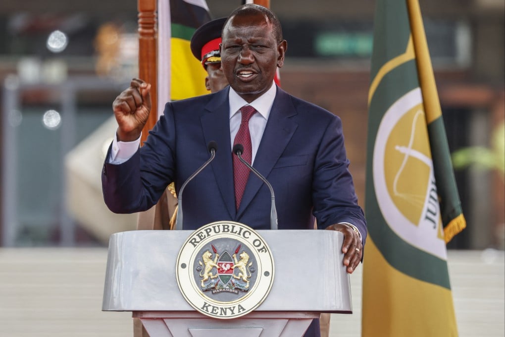 President William Ruto of Kenya is expected to seek Chinese funding for two key infrastructure projects. Photo: AFP