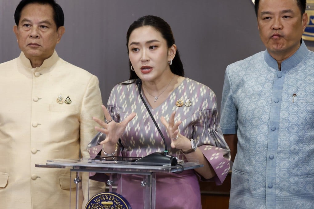 Thai Prime Minister Paetongtarn Shinawatra’s administration has warned that US tariffs could hinder economic growth if not negotiated down. Photo: EPA-EFE
