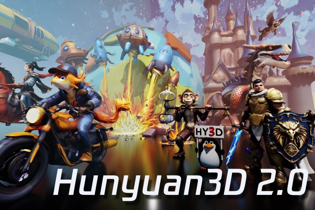 In Hunyuan3D-2.5, Tencent has introduced improved 3D asset generation that is ideal for applications such as video games and 3D printing. Photo: Tencent