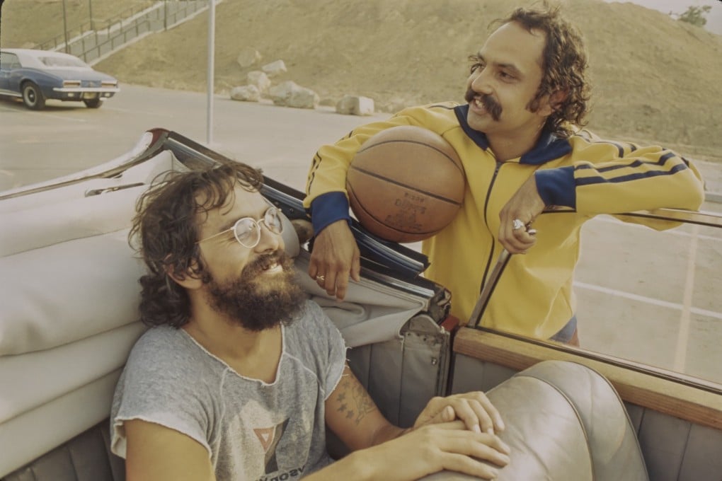Tommy Chong (left) and Cheech Marin in a still from Cheech & Chong’s Last Movie. Photo: Bushell Productions