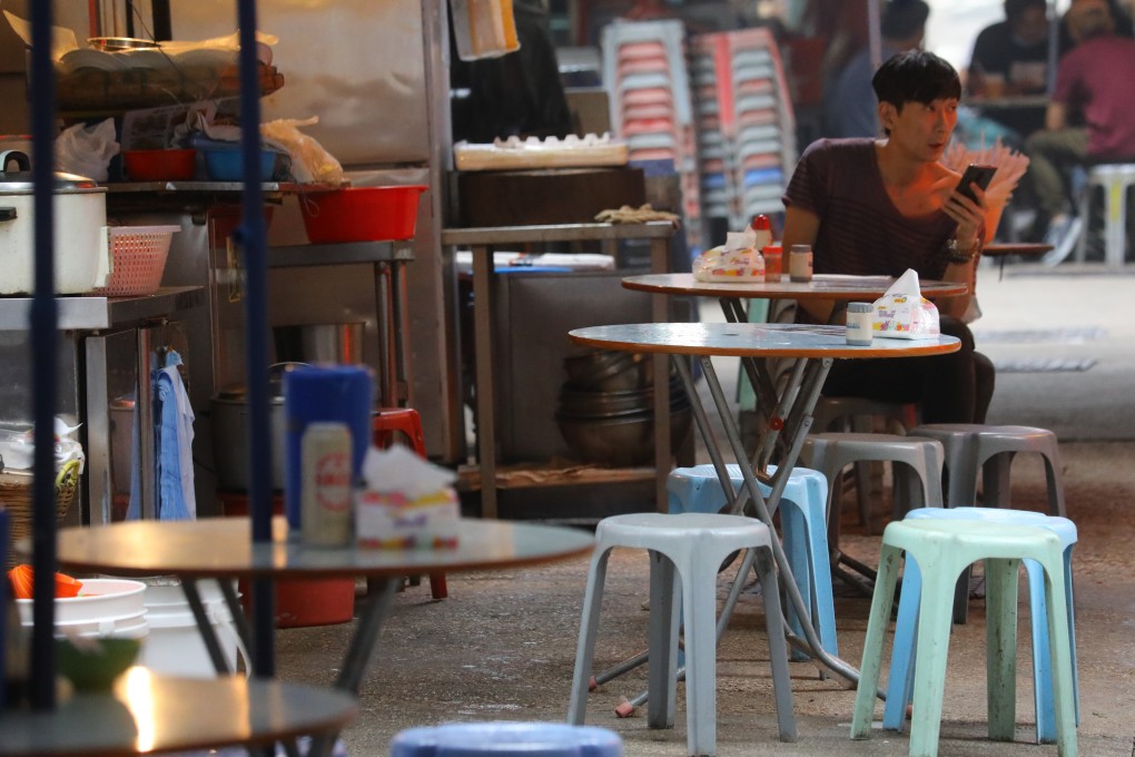 A view of a food stall in Central in 2020. Whether it’s incense coils, plastic stools or the beauty of a Wong Kar-wai film, Hong Kong is capable of absorbing global aesthetic influences and expressing them in a vocabulary that feels local and lived in. Photo: Dickson Lee