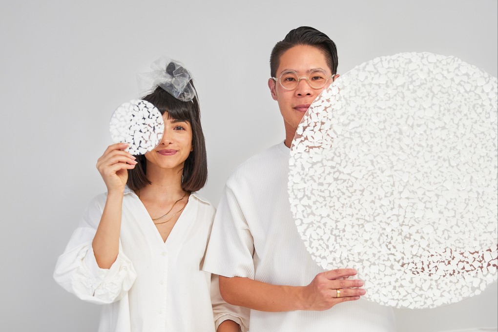 Dilara Kan, left, and Bodin Hon, right, from Yellowdot. Photo: Ali Gulsener