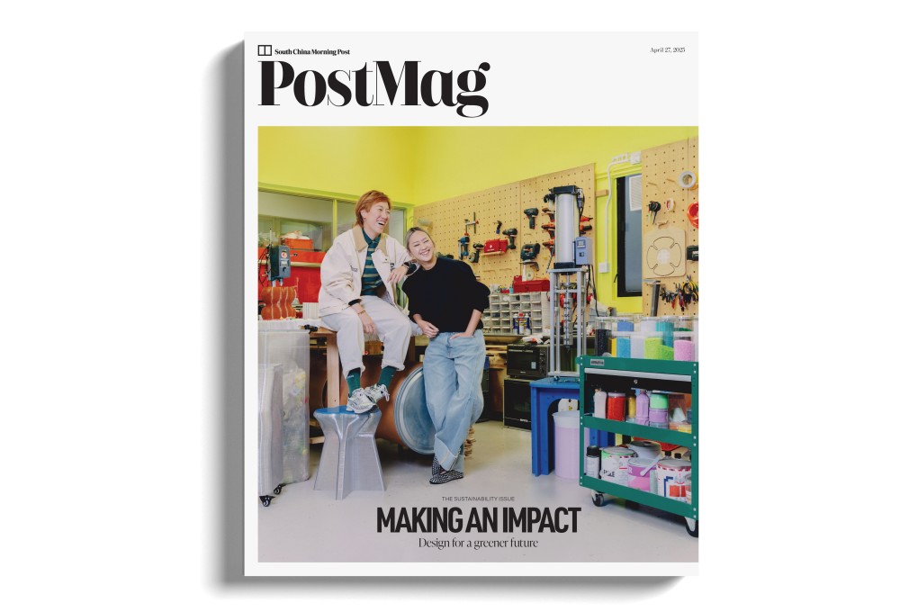 Jacqueline Chak (left) and Genevieve Chew, founding partners of Editecture, at their studio in Wong Chuk Hang, Hong Kong, feature on the cover of this week’s print edition. Photo: Jocelyn Tam