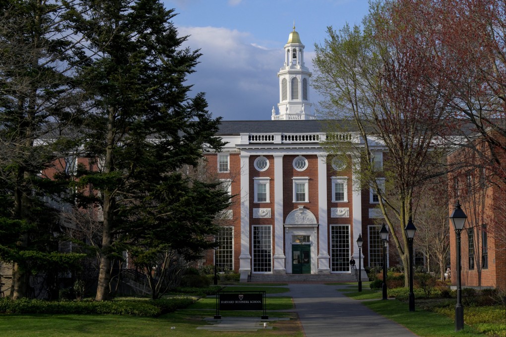 A view of the Business School campus of Harvard University in Cambridge, Massachusetts, US, on April 15. Photo: Reuters