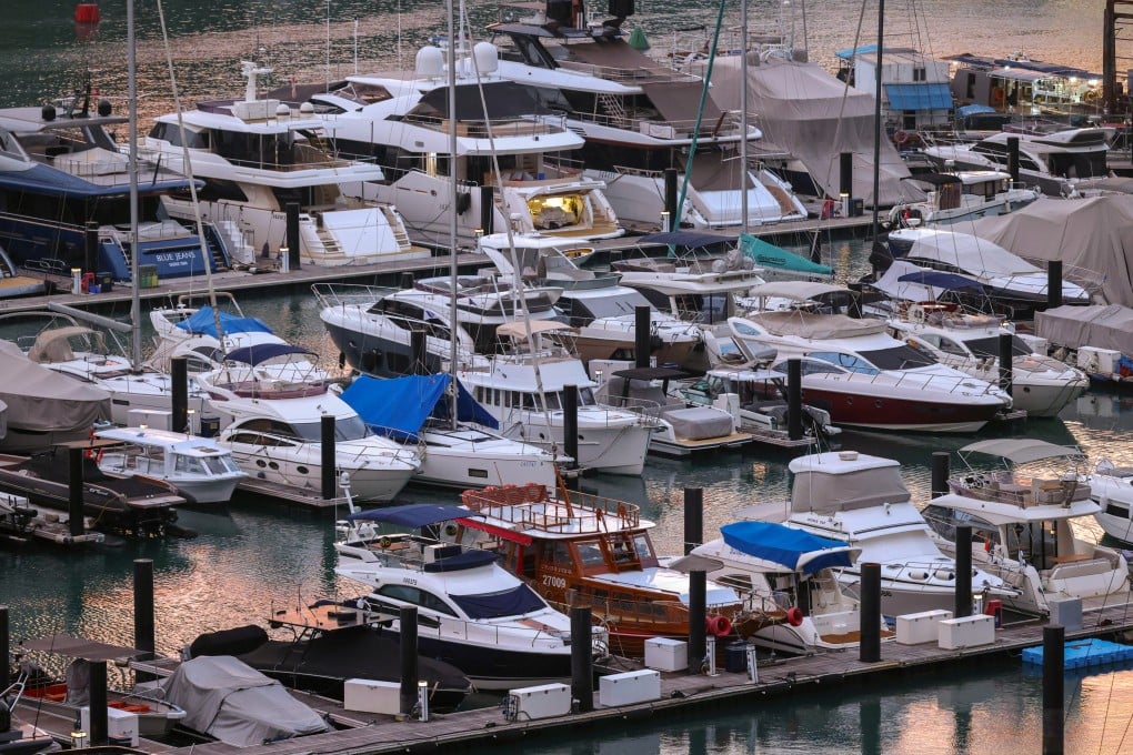 Yachts and boats berthed in Aberdeen. Authorities are hoping to boost “yacht tourism” to attract big spenders to the city. Photo: Nora Tam