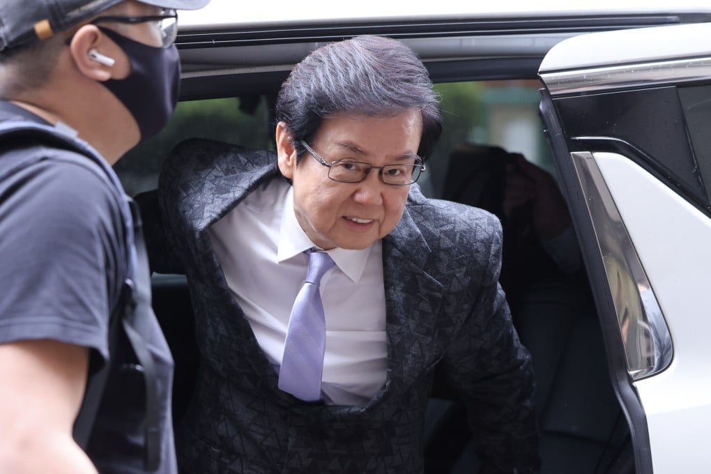 Veteran movie producer Raymond Wong Pak-ming heads to Eastern Court on Friday. Photo: Nora Tam