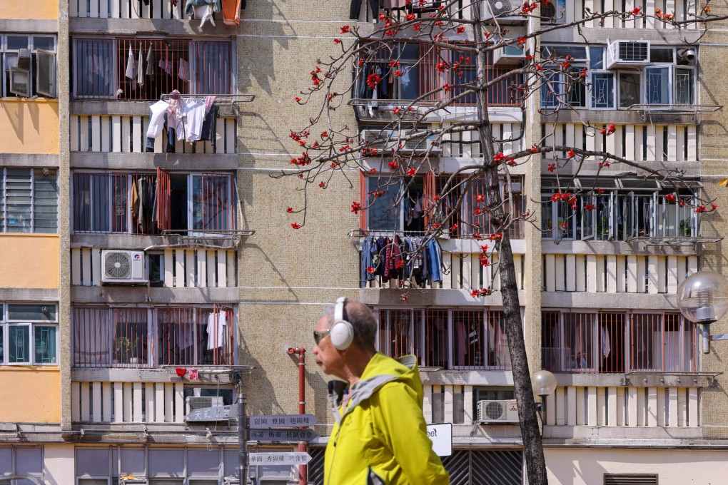 A public housing estate in Wong Tai Sin. The government said it had reclaimed about 15,500 public rental flats in 2023-24, with nearly a fifth of cases identified through mandatory declarations. Photo: Nora Tam