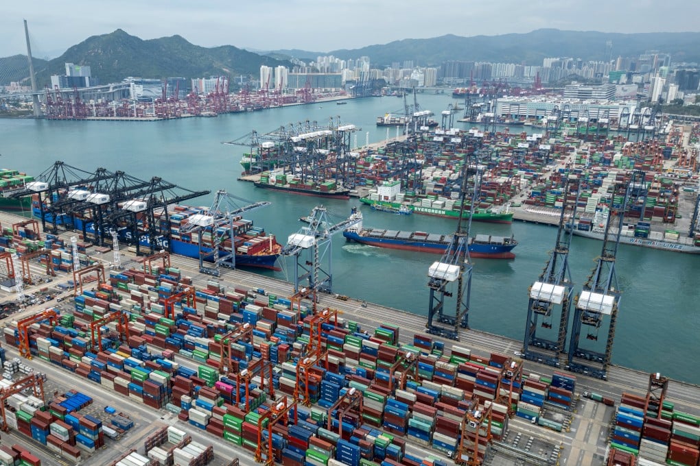 Only about half of Hong Kong’s exports to the US are subject to tariffs, accounting for only about 3 per cent of the city’s total exports. Photo: Eugene Lee