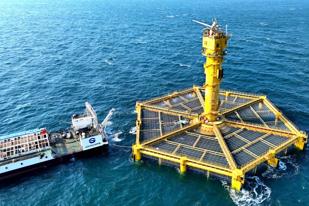 The structures were installed last year and early this year. Photo: Xinhua