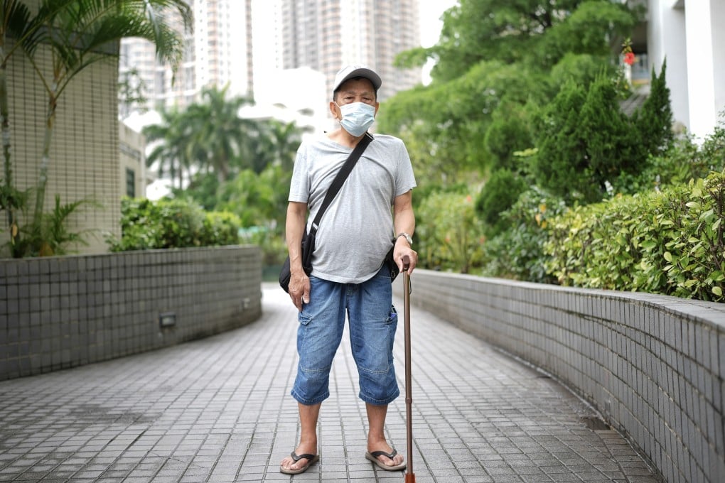 Fan Chuen-tat, 74, has expressed interest in moving to a care home in Guangdong, but worries about leaving his comfort zone. Photo: Elson Li