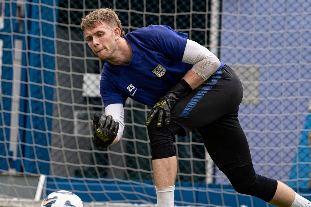 Kitchee goalkeeper Fynn Talley remains unclear about whether he will remain in Hong Kong next season. Photo: Kitchee FC