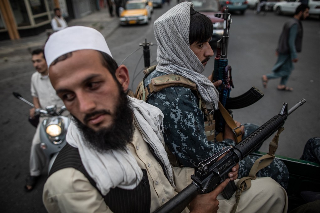 Taliban fighters patrol the streets of Kabul, Afghanistan, in 2021. Photo: dpa
