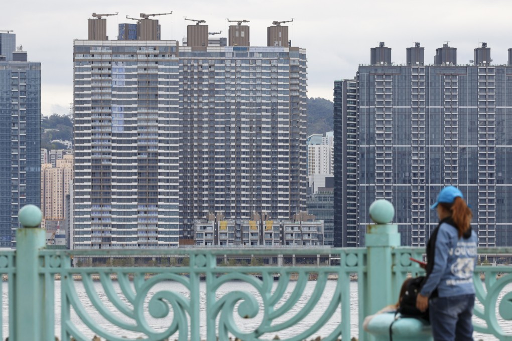 View of Pano Harbour project (centre) by China Resources Land and Poly Property in Kai Tak. Photo: Edmond So