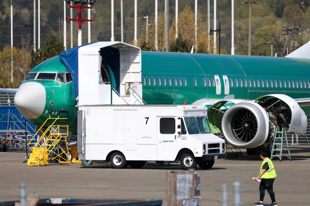 Two Boeing jets intended for Chinese airlines have been returned to the US, with more likely to come in the wake of heightened tariffs. Photo: AFP