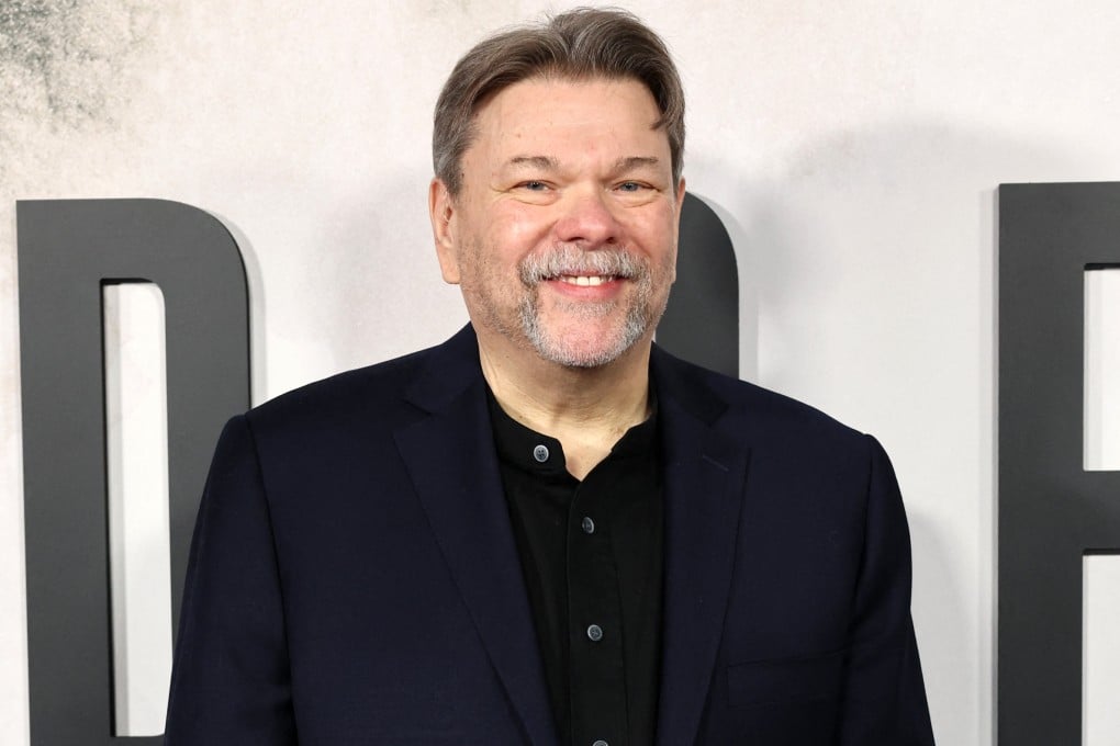 Dennis Tafoya at the Dope Thief premiere. The author says Ridley Scott, executive producer of the novel’s screen adaptation, insisted it was filmed in Philadelphia. Photo: Getty Images via AFP