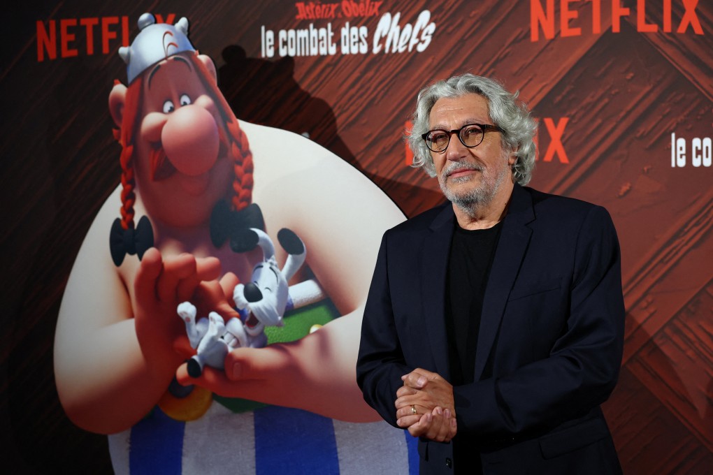 Alain Chabat, director of the Netflix TV animated series Asterix & Obelix: The Big Fight, poses in Paris ahead of its premiere. Photo: Reuters