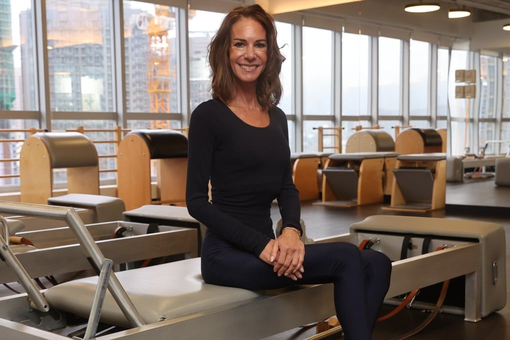 Heather Thomas, founder of Flex Studio in Hong Kong, in her studio in Wong Chuk Hang. She opened her first studio in 2005, and it was one of the first places in Hong Kong to teach Pilates exercises. Photo: Edmond So