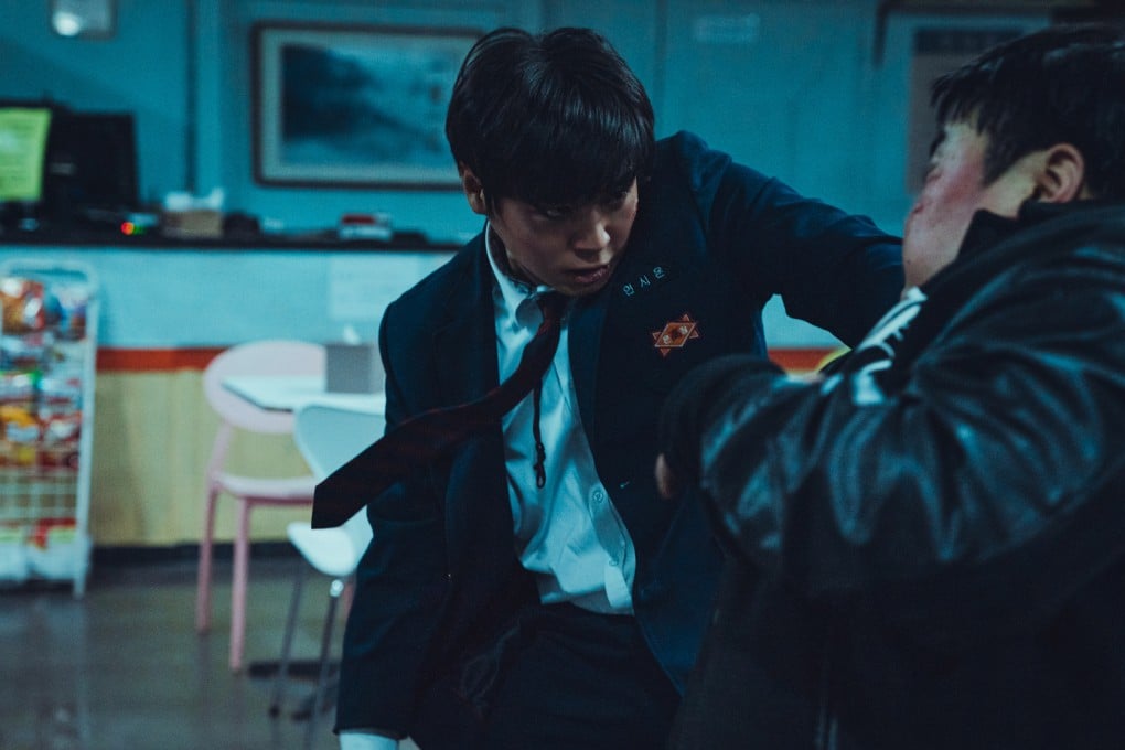 Park Ji-hoon as fiercely intelligent schoolboy Yeon Si-eun in a still from Netflix’s Weak Hero Class 2, which arrived on the platform on April 25. Photo: Netflix