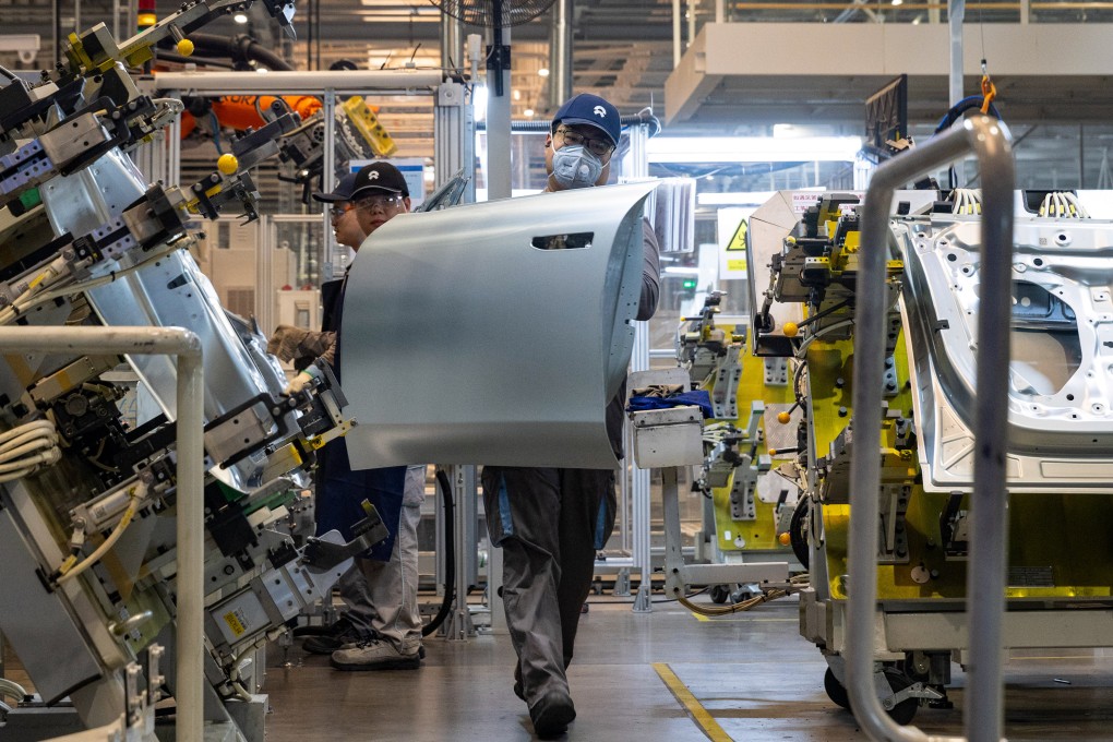 China’s manufacturers have been forced to navigate a challenging trade environment after the imposition of steep tariffs by the US. Photo: EPA-EFE