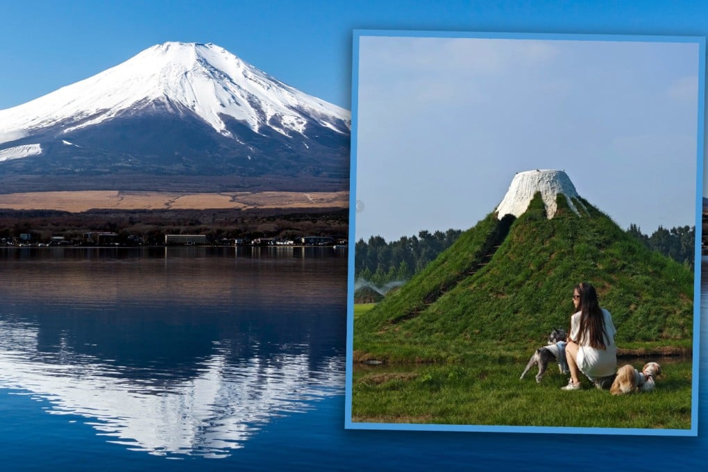 邦楽 7inch Ting-Sung / Great Mountain Fuji Chinese hilltop painted white to mimic Mount Fuji sparks online