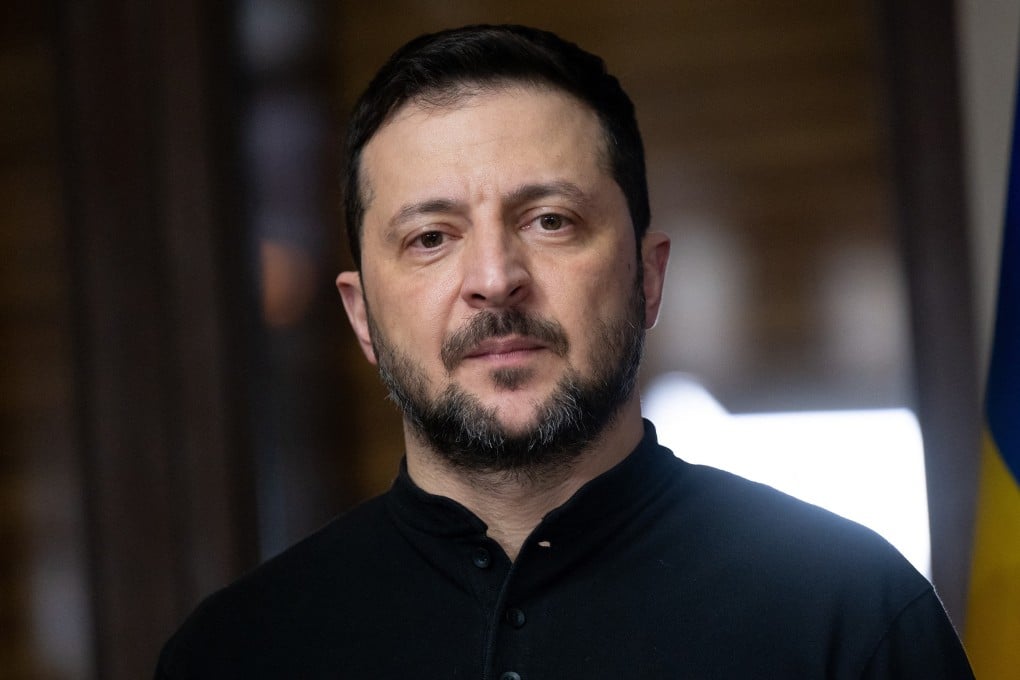 Ukrainian President Volodymyr Zelensky arrives for a meeting on the sidelines of the 61st Munich Security Conference in Germany in February. Photo: TNS