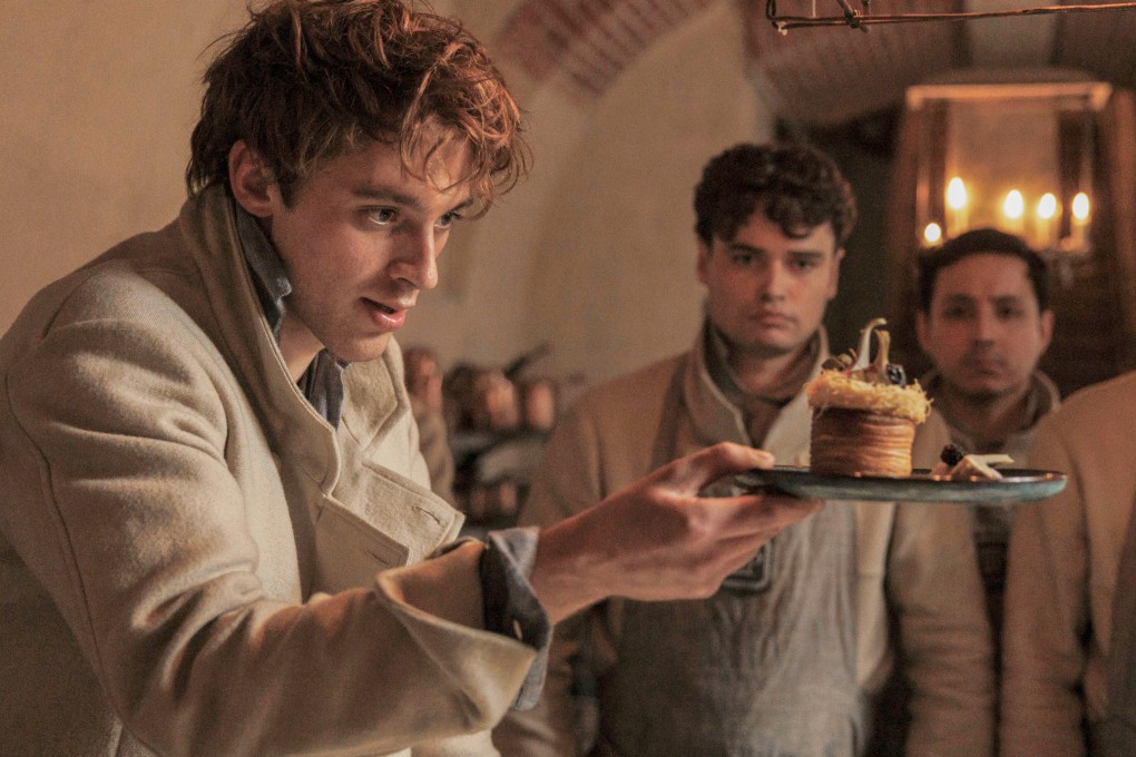 Benjamin Voisin in a scene from Apple TV+ show Carême. Antonin Carême went from poor kitchen boy to a leading French chef in his time. Photo: Apple TV+ via AP