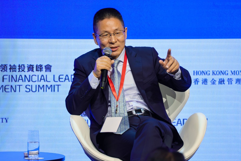 Wang Jianjun, vice-chairman of the China Securities Regulatory Commission, pictured at an investment summit at Hong Kong’s Four Seasons Hotel in November 2023. Photo: May Tse