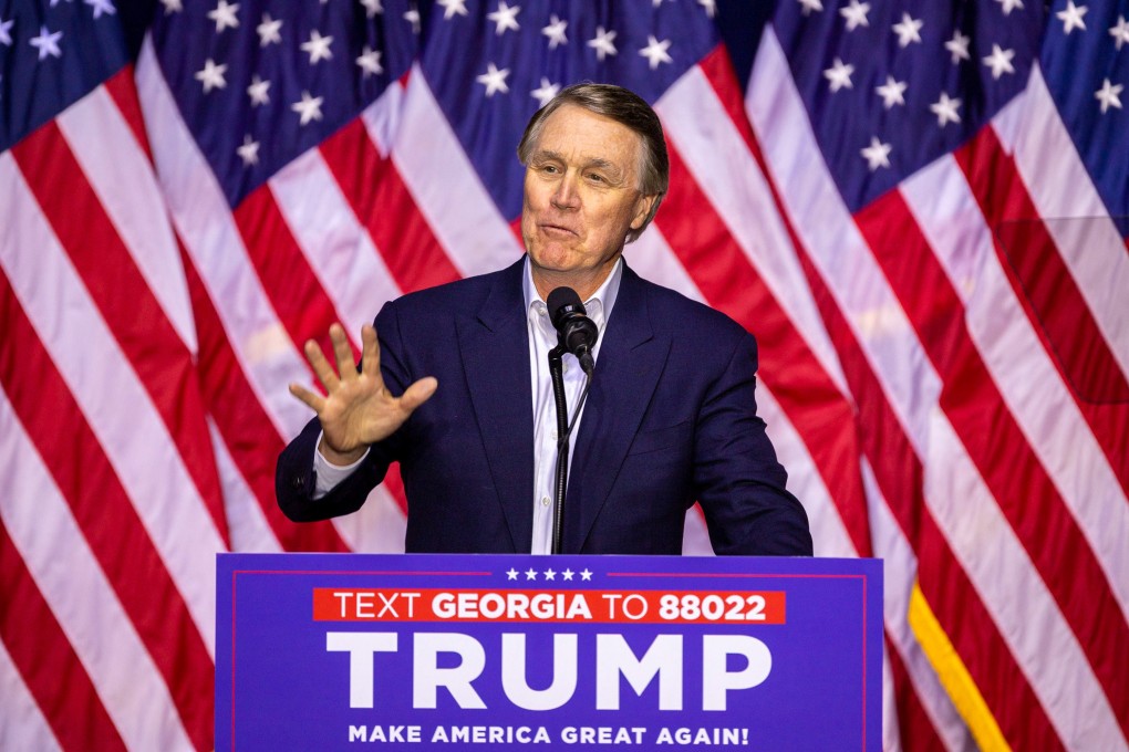 Former US Senator David Perdue, who has been a vocal China critic, won bipartisan support during his confirmation for US ambassador to China. Photo: The Atlanta Journal-Constitution/TNS