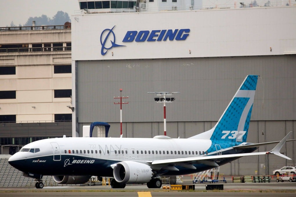A Boeing 737 Max airliner taxis for an evaluation flight in Seattle. India’s airlines may acquire China-rejected Boeing jets. Photo: AFP