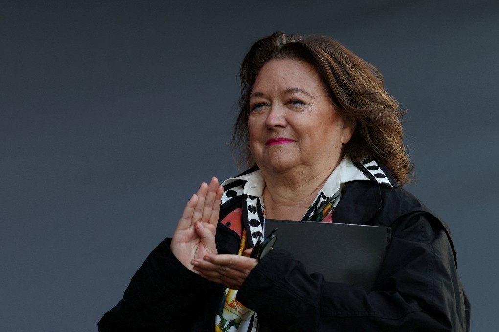 Australian mining magnate Gina Rinehart. Photo: Reuters