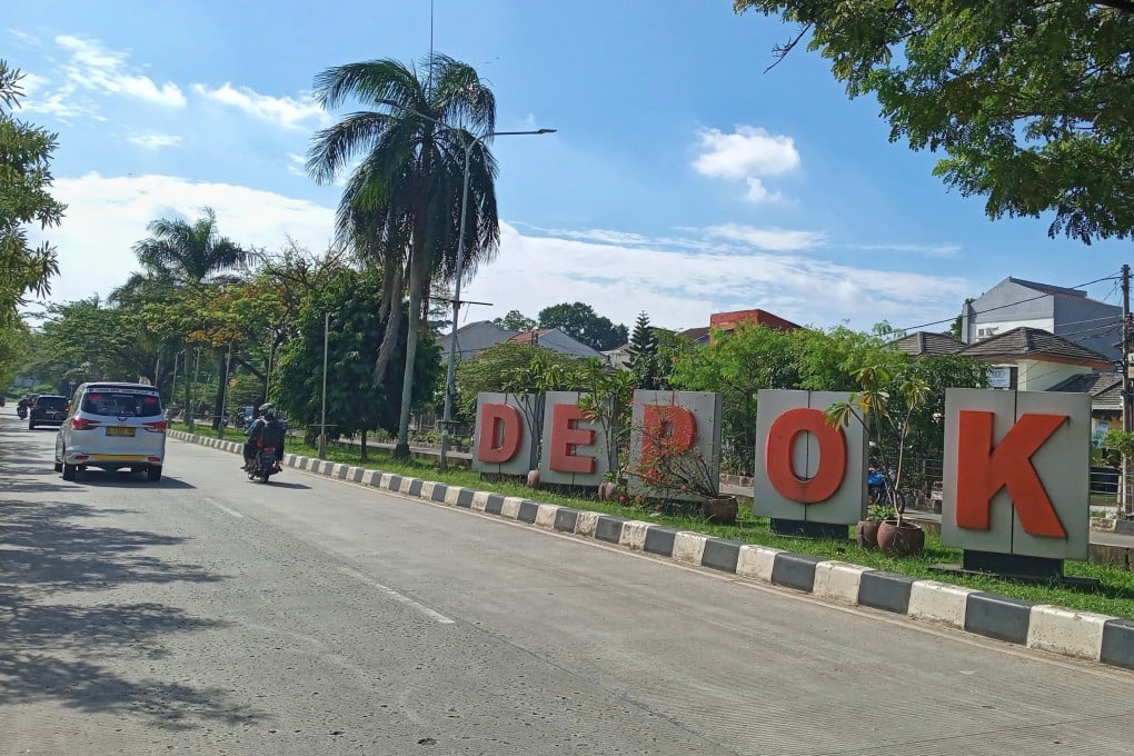 A sunny street view with large “Depok” city sign on the roadside.
The Indonesian city has seen a recent increase in youth crimes, such as drug use and violence. Photo: Shutterstock