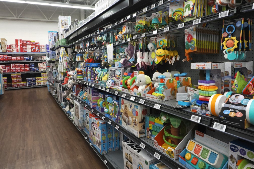 Toys made in China on display at a Walmart store in San Leandro, California, on April 30. Photo: EPA-EFE