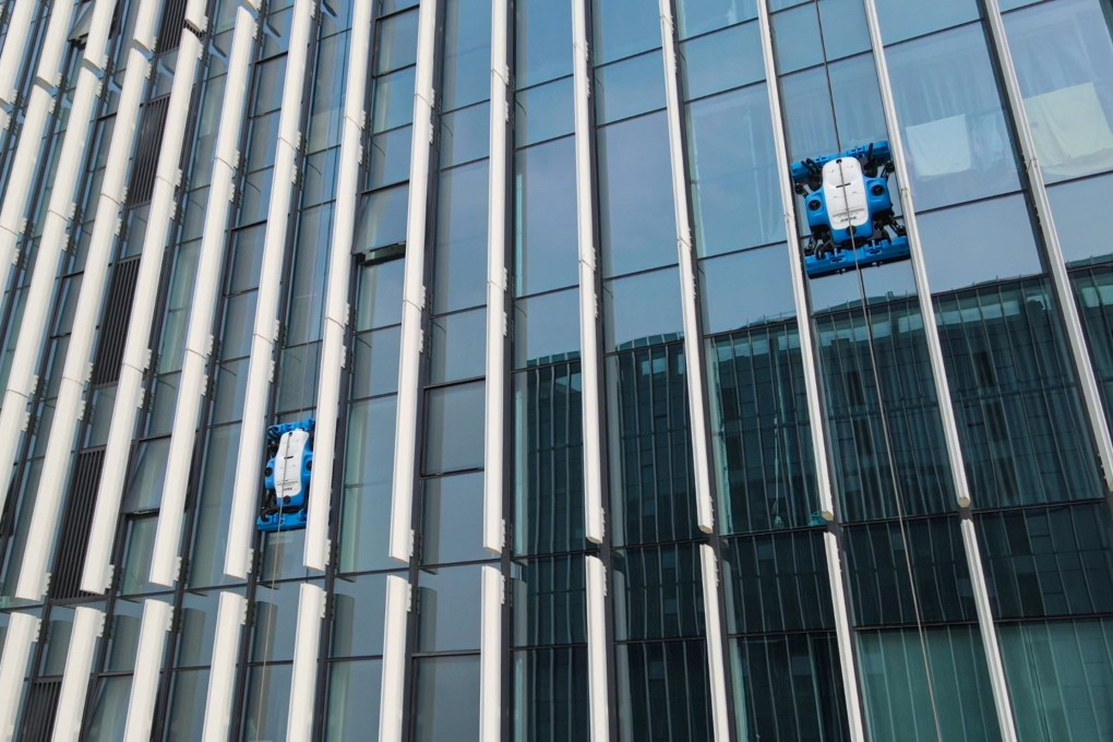 Guangdong Lingdu Intelligent Technology Development makes robot cleaners for skyscrapers under the brand X-Human. Photo: Handout