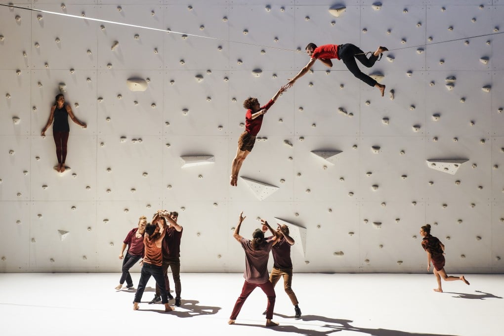 Rachid Ouramdane’s Corps extrêmes combines acrobatics, dance and extreme sports. Photo: Le French May