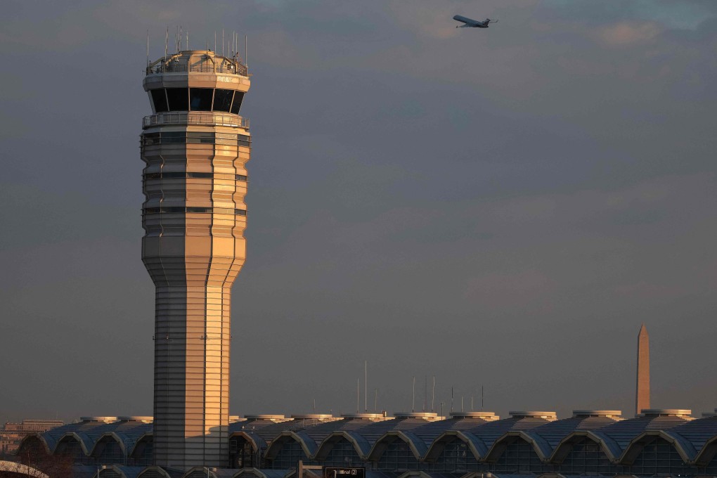 There has been an alarming number of near misses in recent years in the congested skies around The Ronald Reagan Washington National Airport. Photo: Getty Images/AFP
