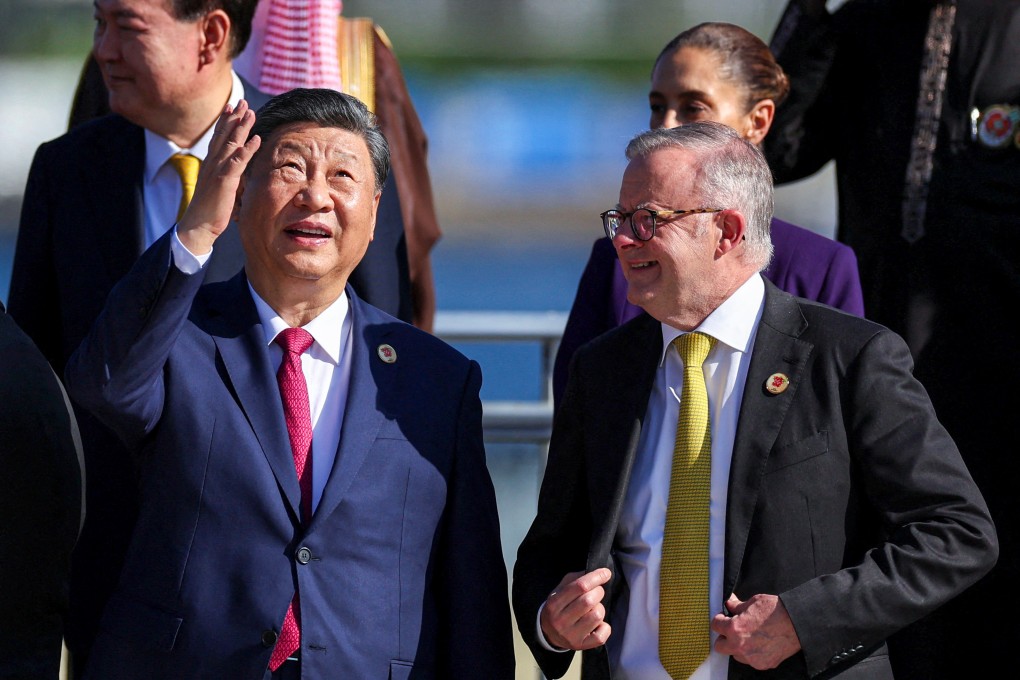 Relations between China and Australia improved during Prime Minister Anthony Albanese’s (right) first term. Photo: Reuters