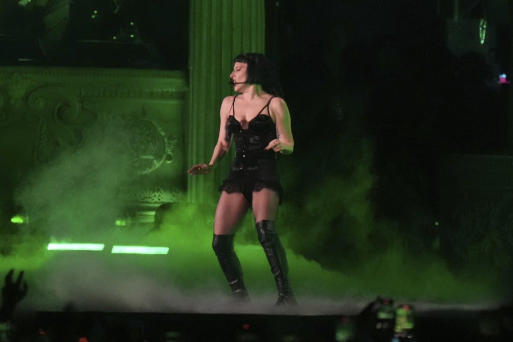 Lady Gaga performing in Rio de Janeiro on Saturday. Photo: AP