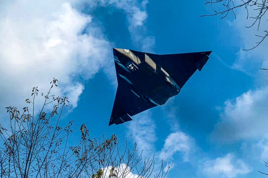 The fighter still being developed by the Chengdu Aircraft Industry Corporation is unofficially referred to as the J-36. Photo: Weibo/河东三叔