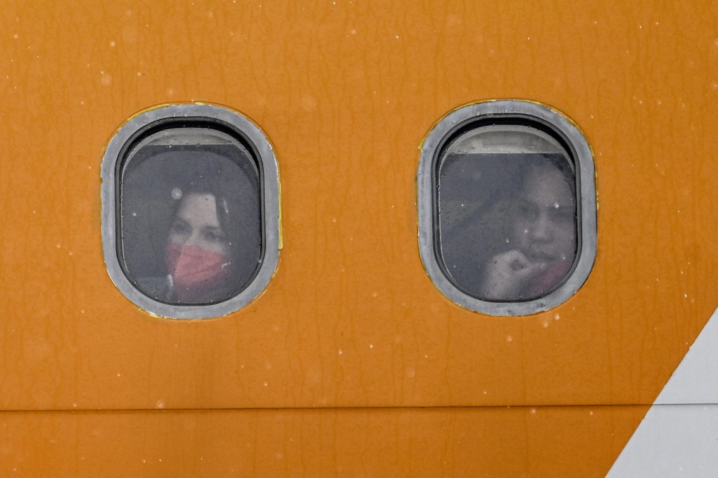 Venezuelan migrants deported from the US. Photo: AFP