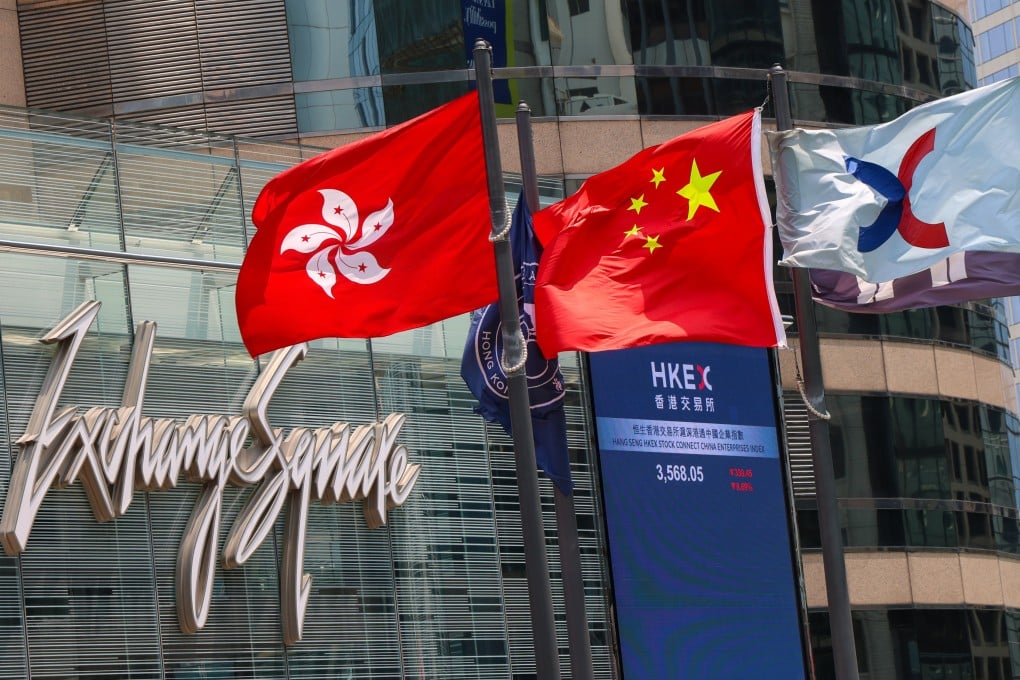 Exchange Square in Central. Photo: Jelly Tse