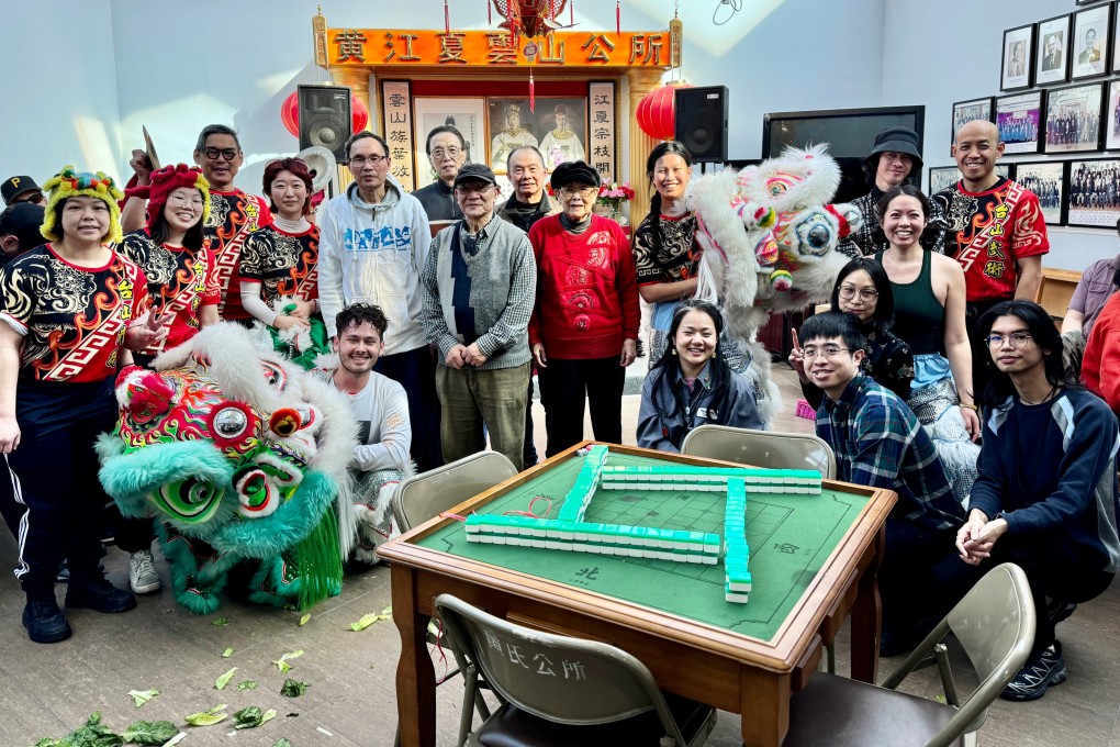 People attend a Toronto Chinatown Land Trust mahjong fundraising event at the Wong Association of Ontario. Photo: Maylynn Quan