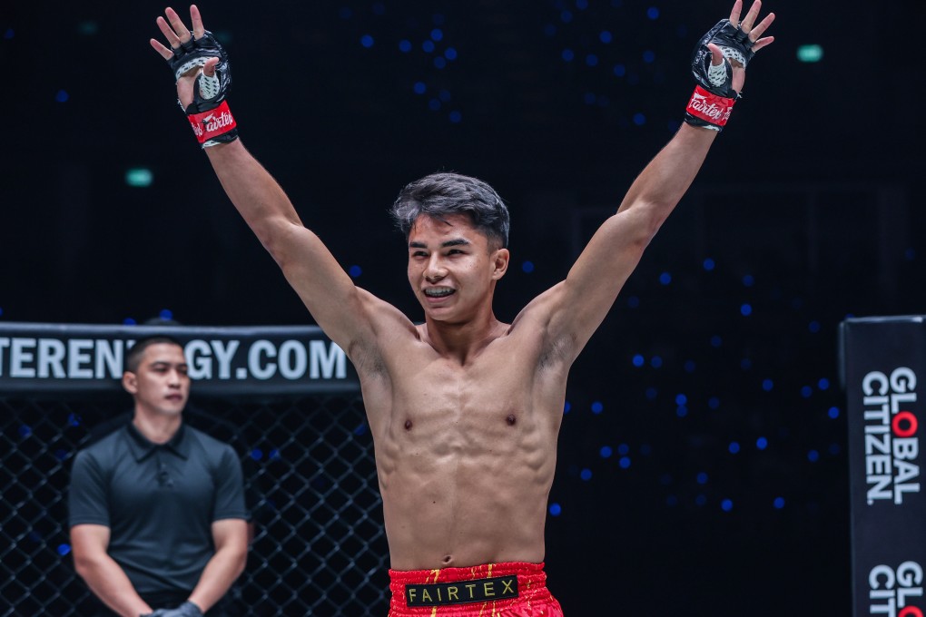 Johan Ghazali is considered one of the hottest prospects in ONE Championship. Photo: ONE Championship