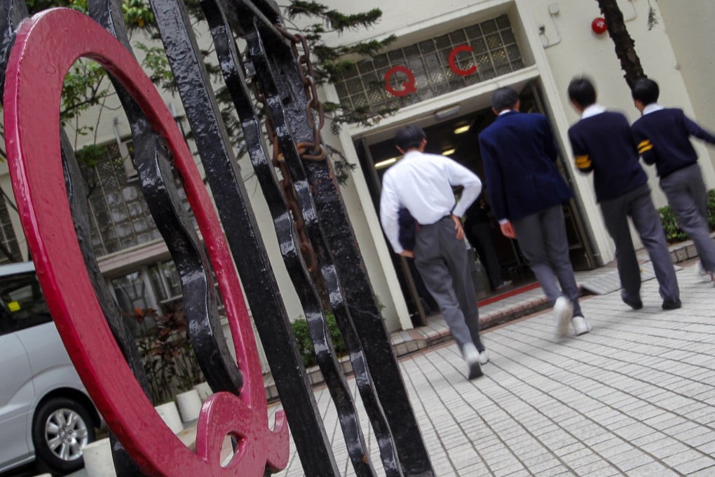 Several students at Hong Kong’s oldest government school have been caught cheating in a standardised Chinese history test. Photo: David Wong