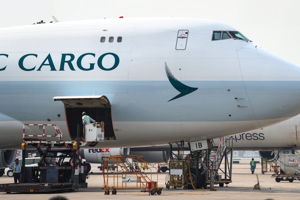 The cargo business is Cathay Group’s bread and butter, accounting for 23 per cent of its HK$104.4 billion overall revenue last year. Photo: Nora Tam