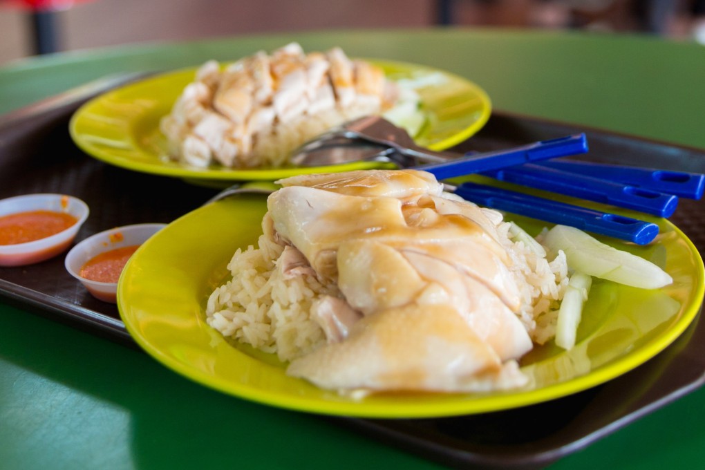 Singapore chicken rice in Maxwell Food Centre. Rice is a staple in Southeast Asia. Photo: Shutterstock