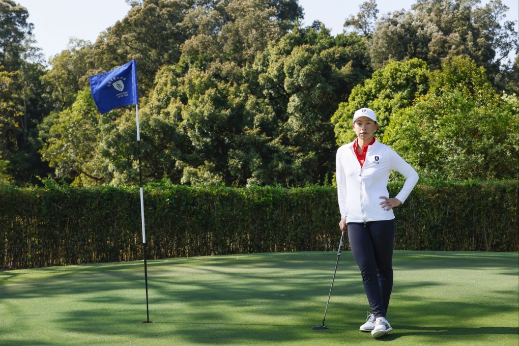 Hong Kong golfer Ginnie Ding is the first player from the city to secure Ladies European Tour card. Photo: Hong Kong Golf Club