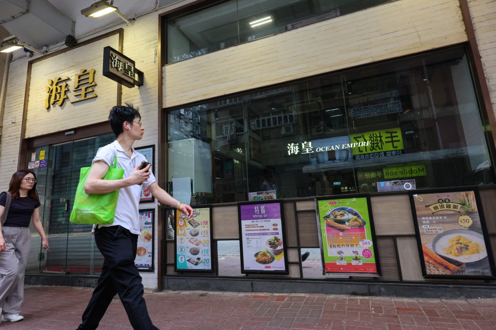 Ocean Empire Food Shop, held by Ocean Empire International Limited, has informed its staff members of its decision in a letter. Photo: Jelly Tse