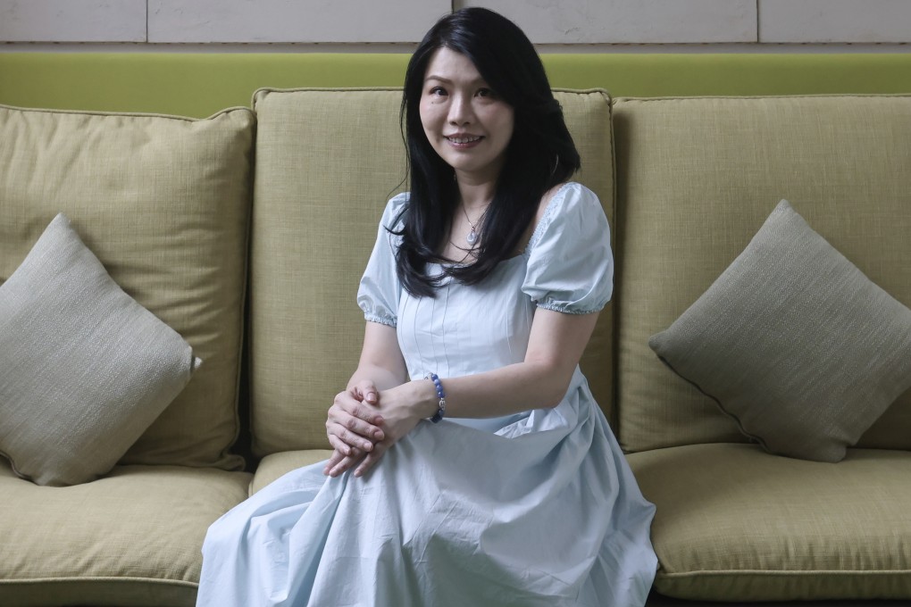 Colon cancer survivor Helen Law in Hong Kong. The artist’s bout with the disease at 38 highlights the need for young people to stay vigilant as the incidence of the disease among those under 50 rises. Photo: Jonathan Wong