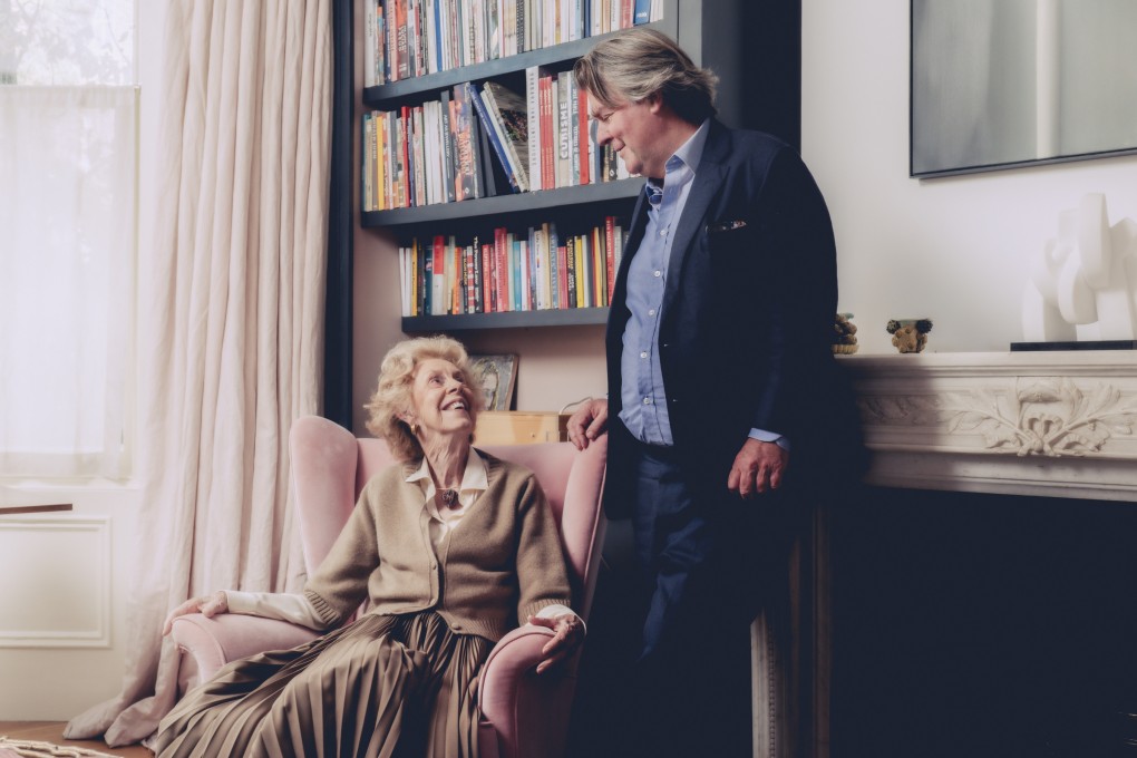 Ben and Rosamond Brown at Ben’s house 
in Notting Hill, London. Photo: Jack Orton