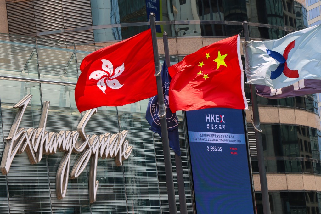 General view of Exchange Square in Central. Photo: Jelly Tse